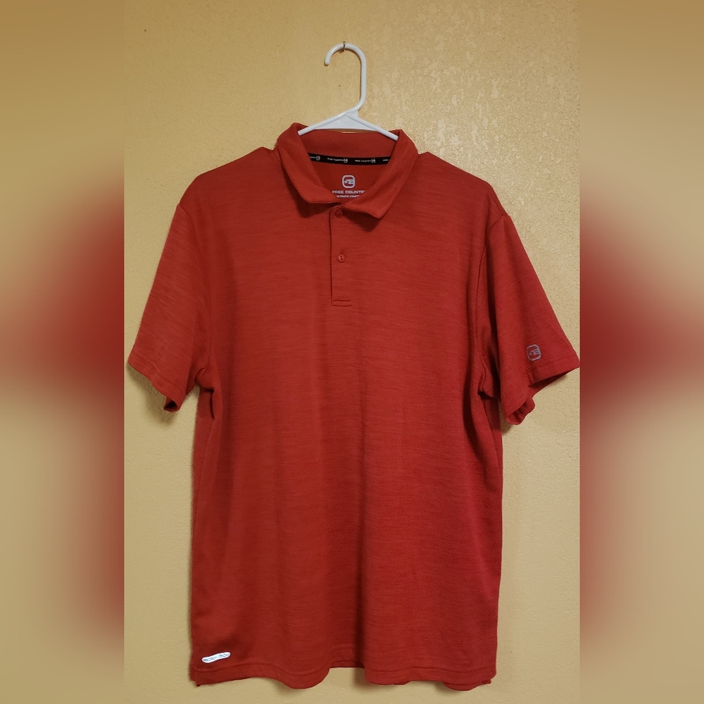 Free Country Ultimate Comfort Mirco Tech PoloShort Sleeved Shirt